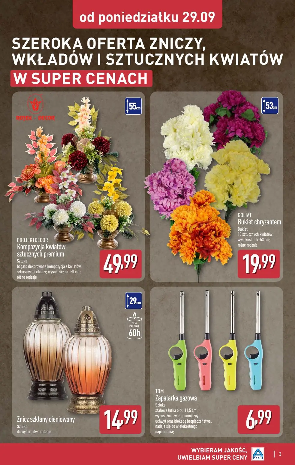 gazetka promocyjna ALDI Światełko pamięci - Strona 3