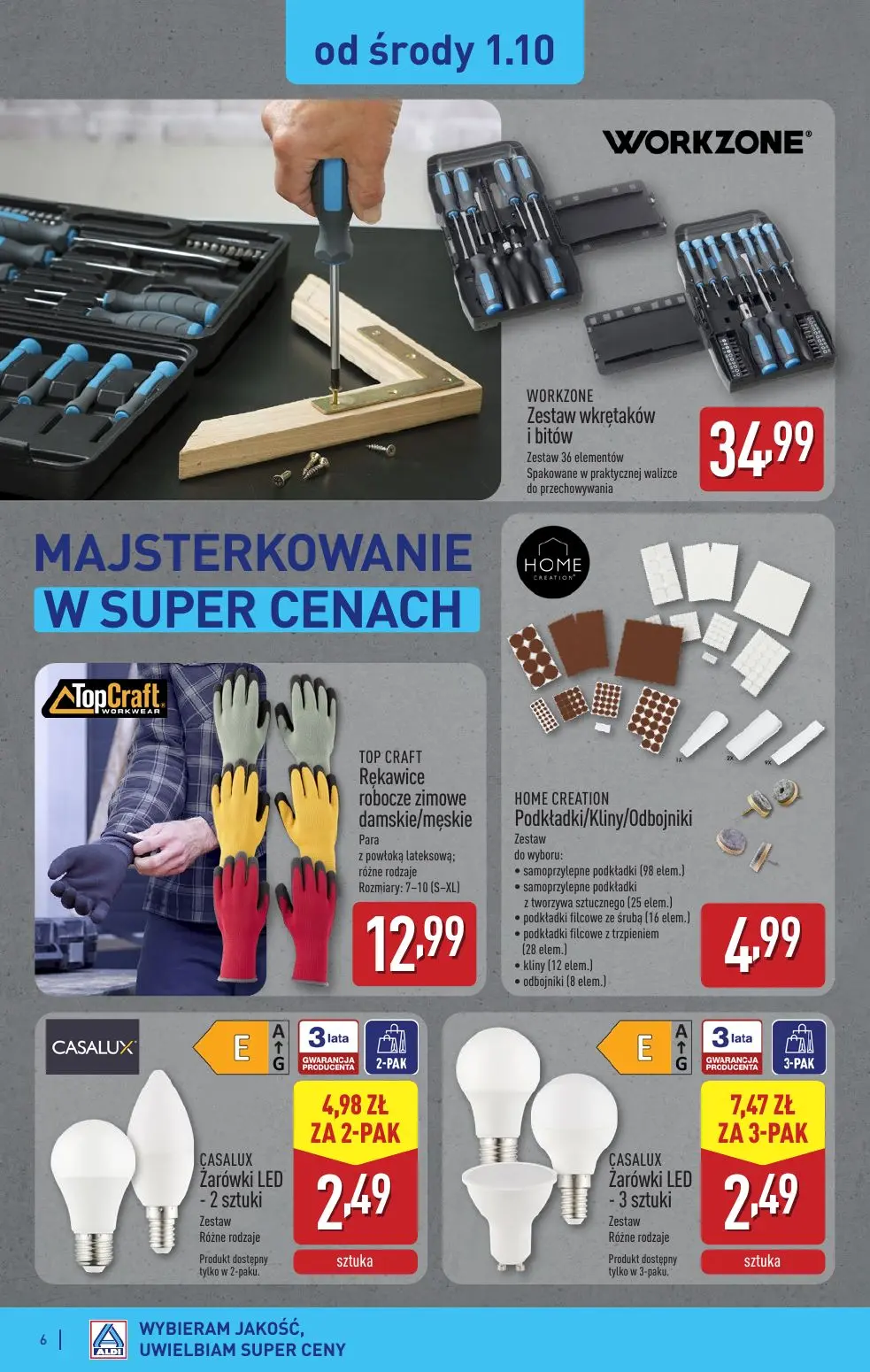 gazetka promocyjna ALDI Świetne okazje w super cenach - Strona 6