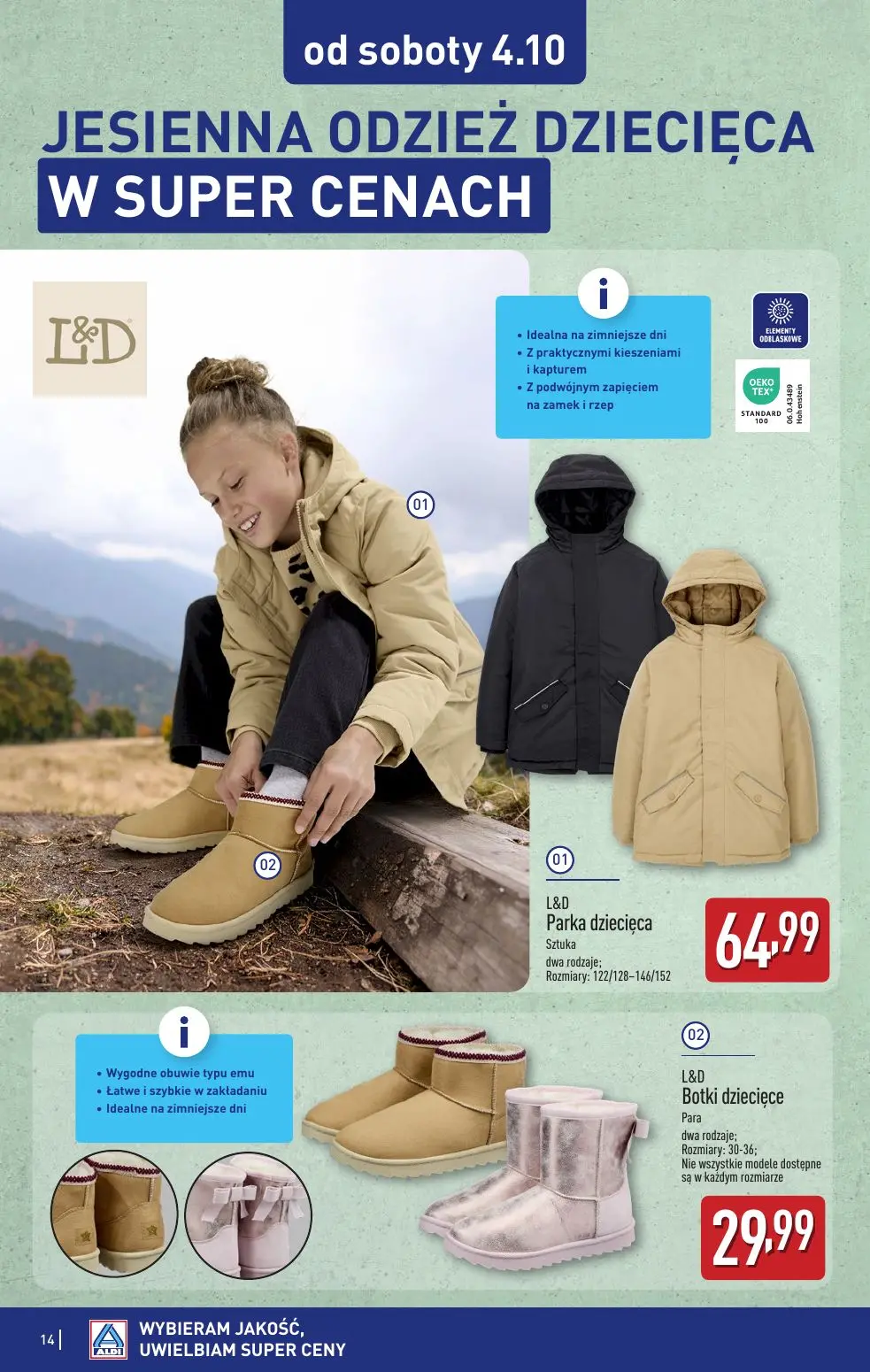 gazetka promocyjna ALDI Świetne okazje w super cenach - Strona 14