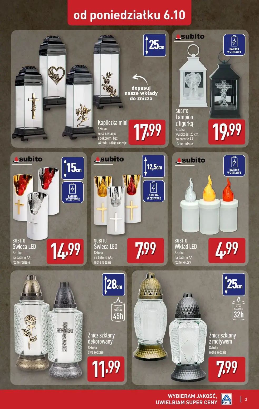 gazetka promocyjna ALDI Modnie i wygodnie - Strona 3