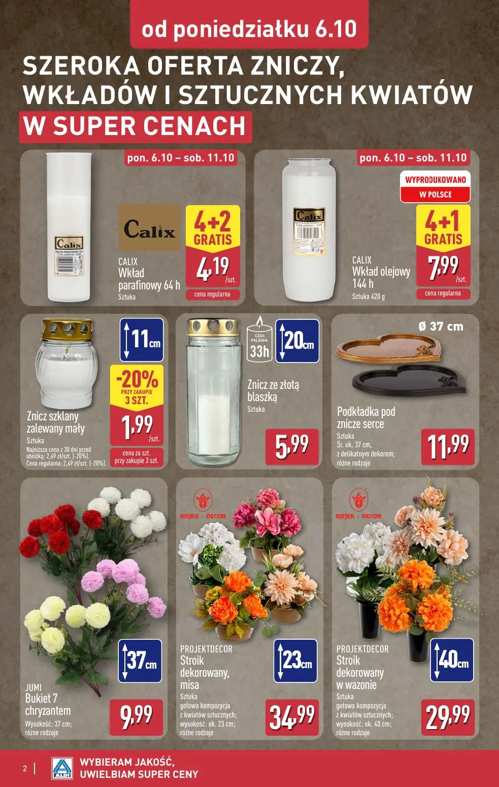gazetka promocyjna ALDI Światełko pamięci - Strona 2