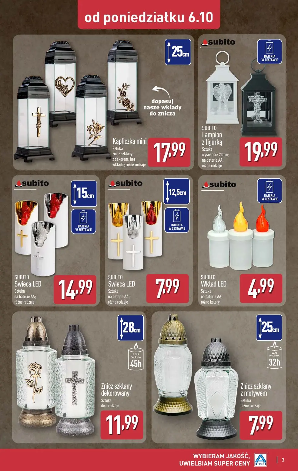 gazetka promocyjna ALDI Światełko pamięci - Strona 3