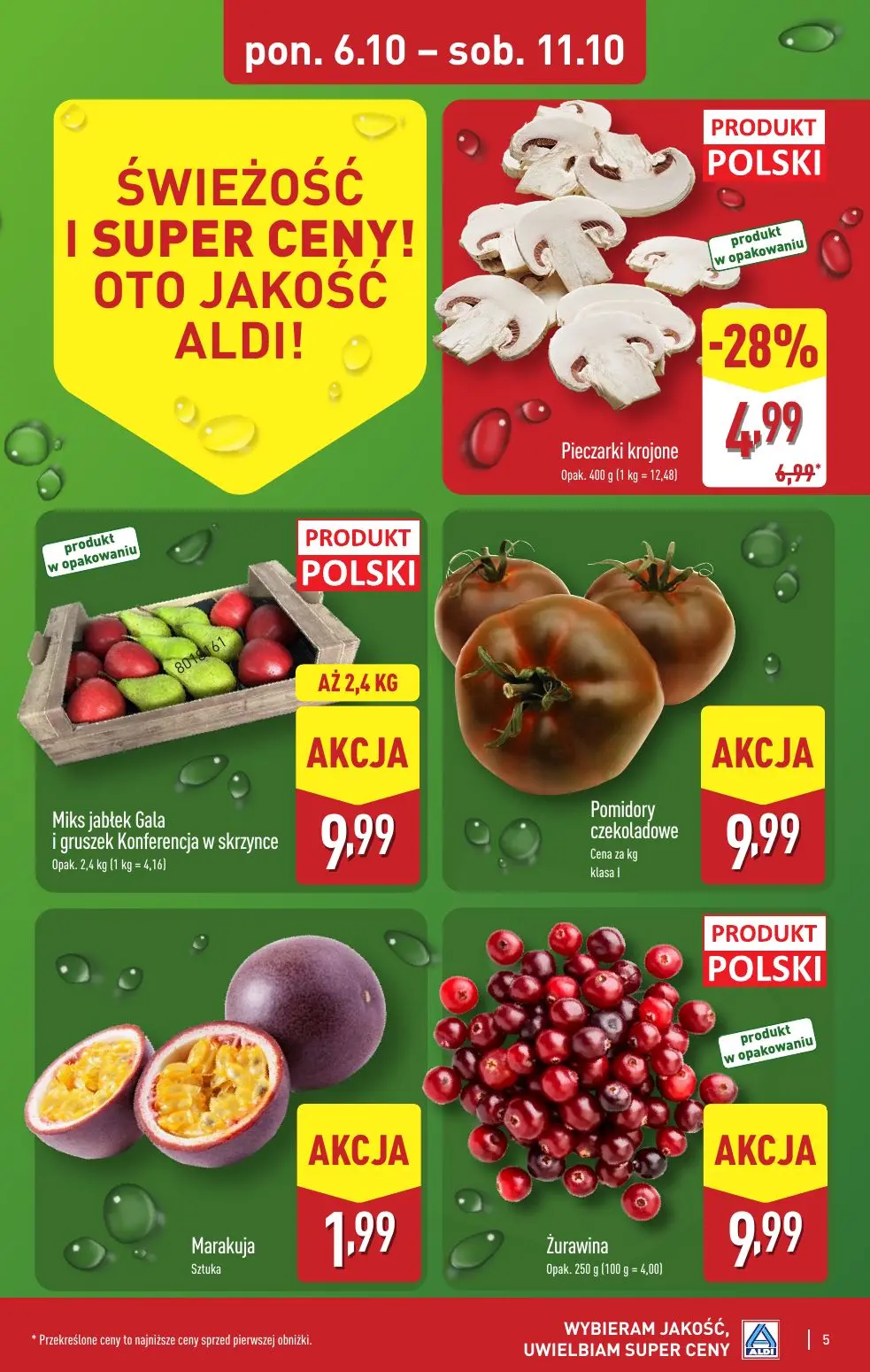 gazetka promocyjna ALDI Aldi tydzień super cen - Strona 5