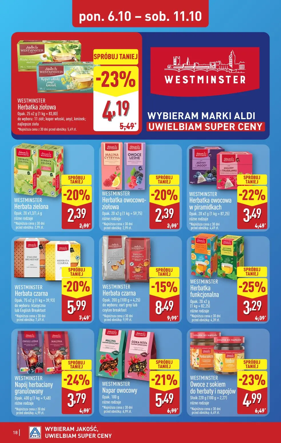 gazetka promocyjna ALDI Aldi tydzień super cen - Strona 18