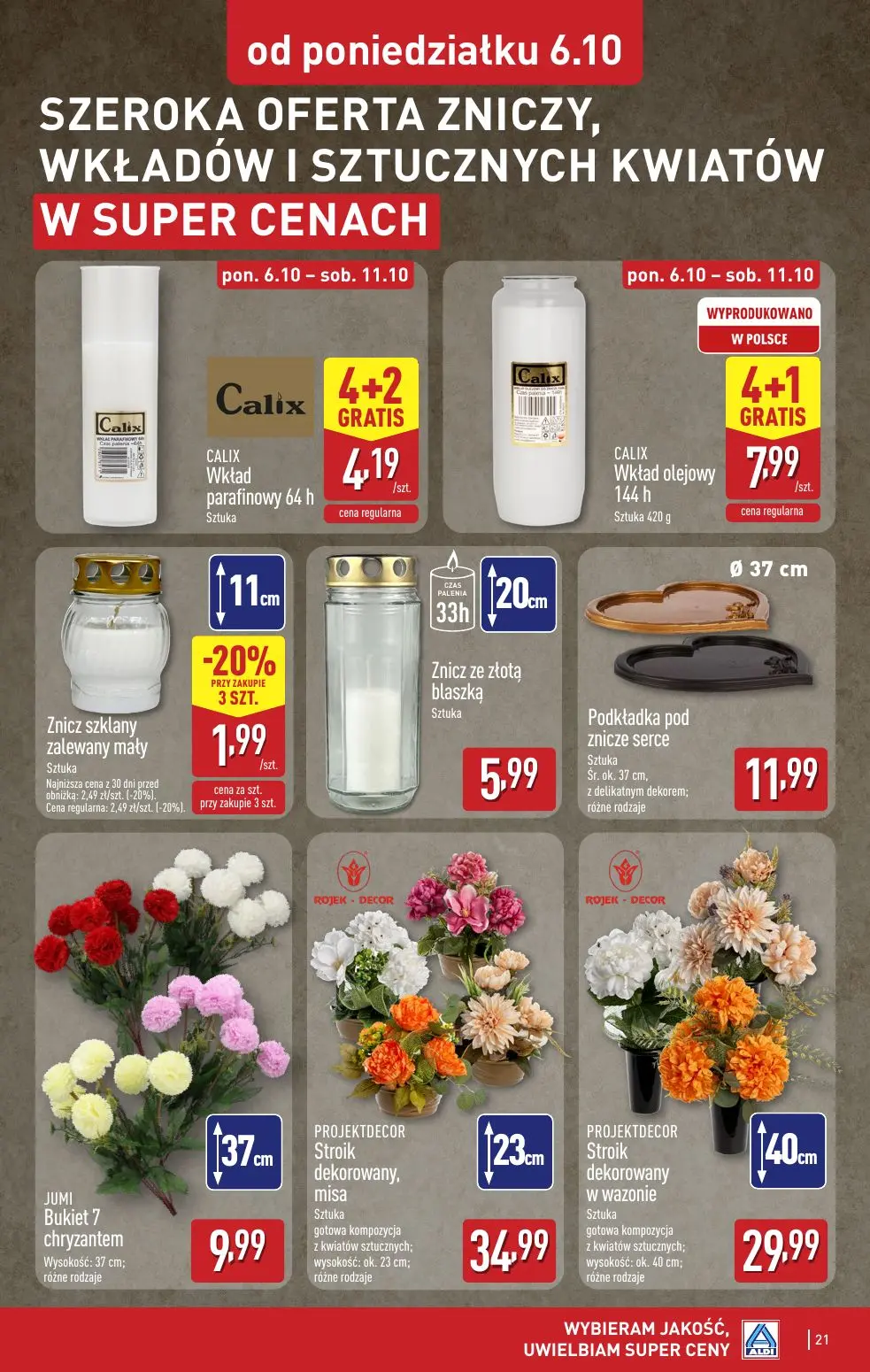 gazetka promocyjna ALDI Aldi tydzień super cen - Strona 21