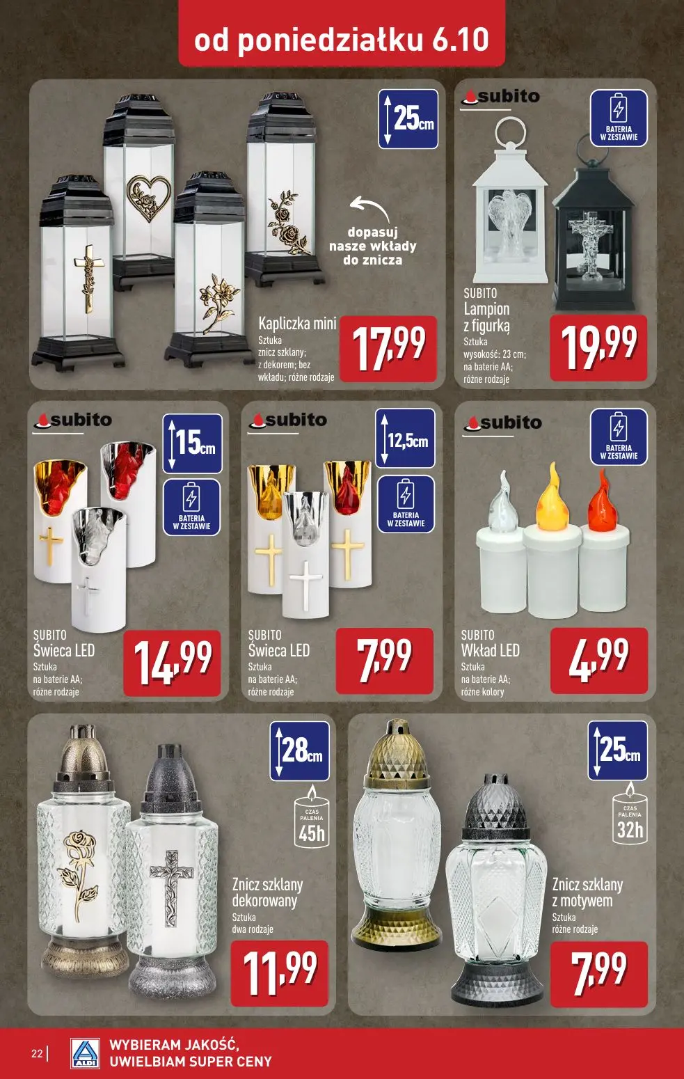 gazetka promocyjna ALDI Aldi tydzień super cen - Strona 22