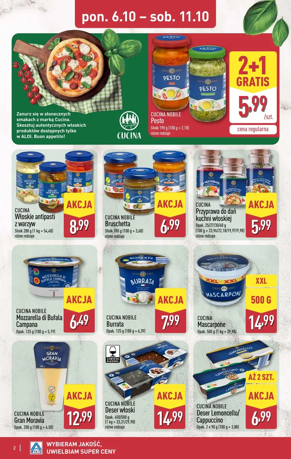 gazetka promocyjna ALDI Smakowita podróż do Włoch - Strona 2