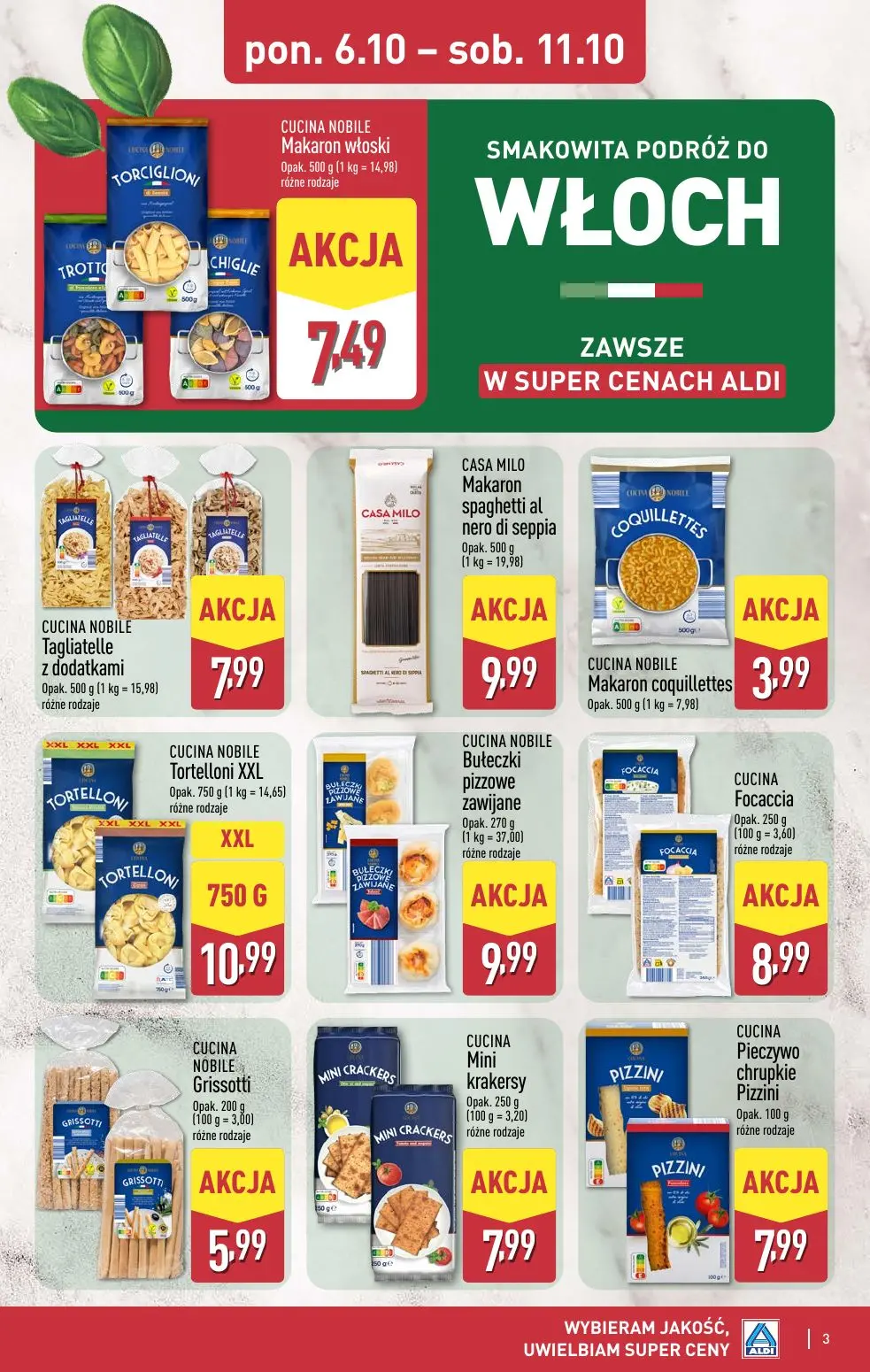gazetka promocyjna ALDI Smakowita podróż do Włoch - Strona 3