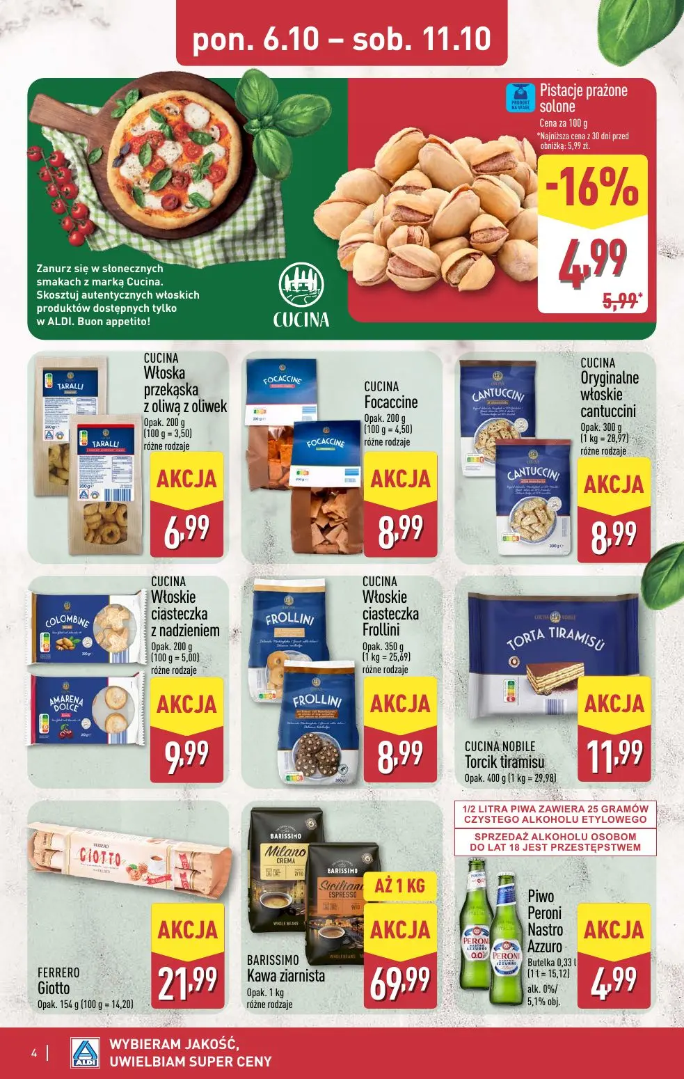 gazetka promocyjna ALDI Smakowita podróż do Włoch - Strona 4