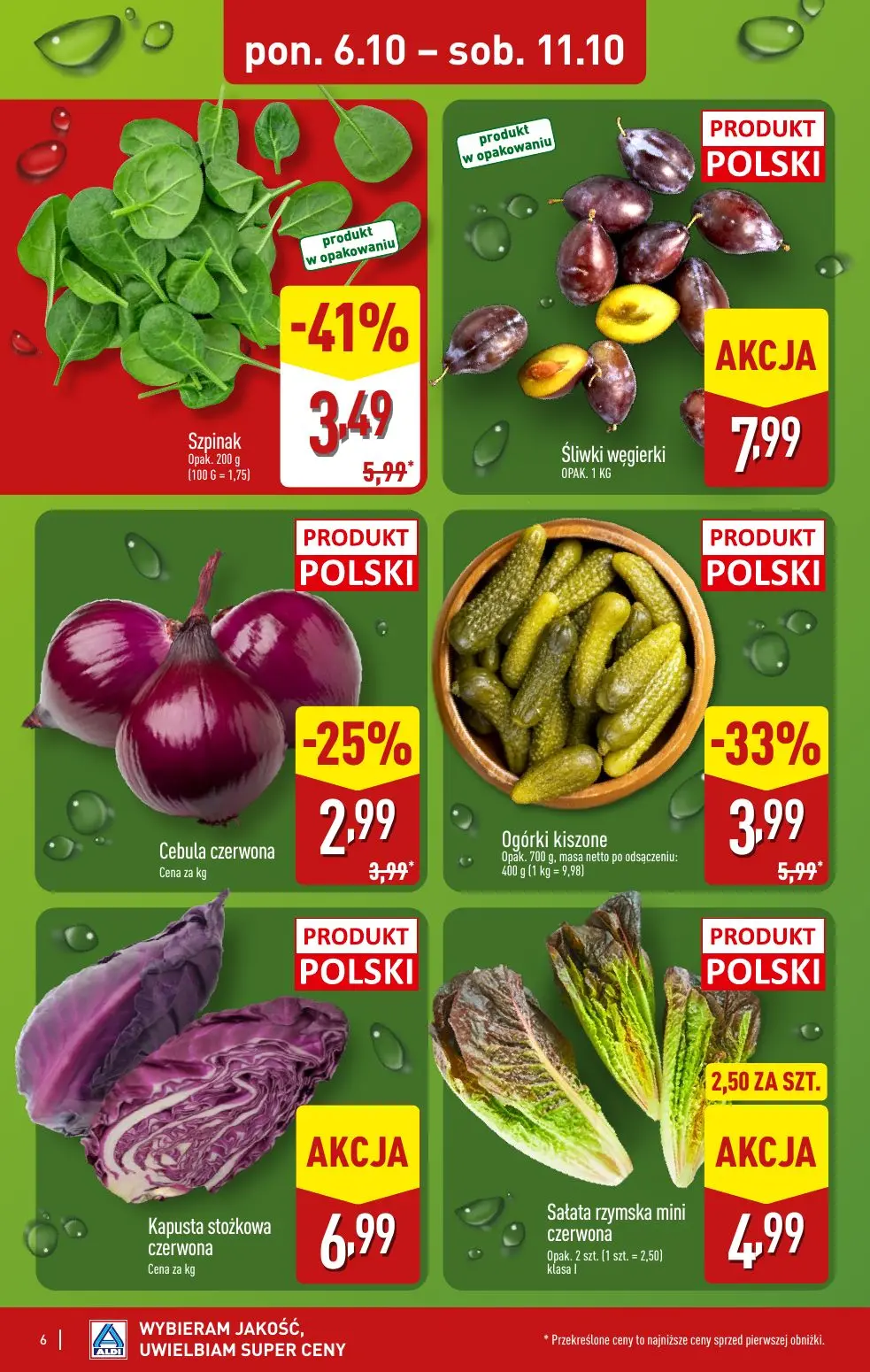gazetka promocyjna ALDI Świeżość i super ceny - Strona 6