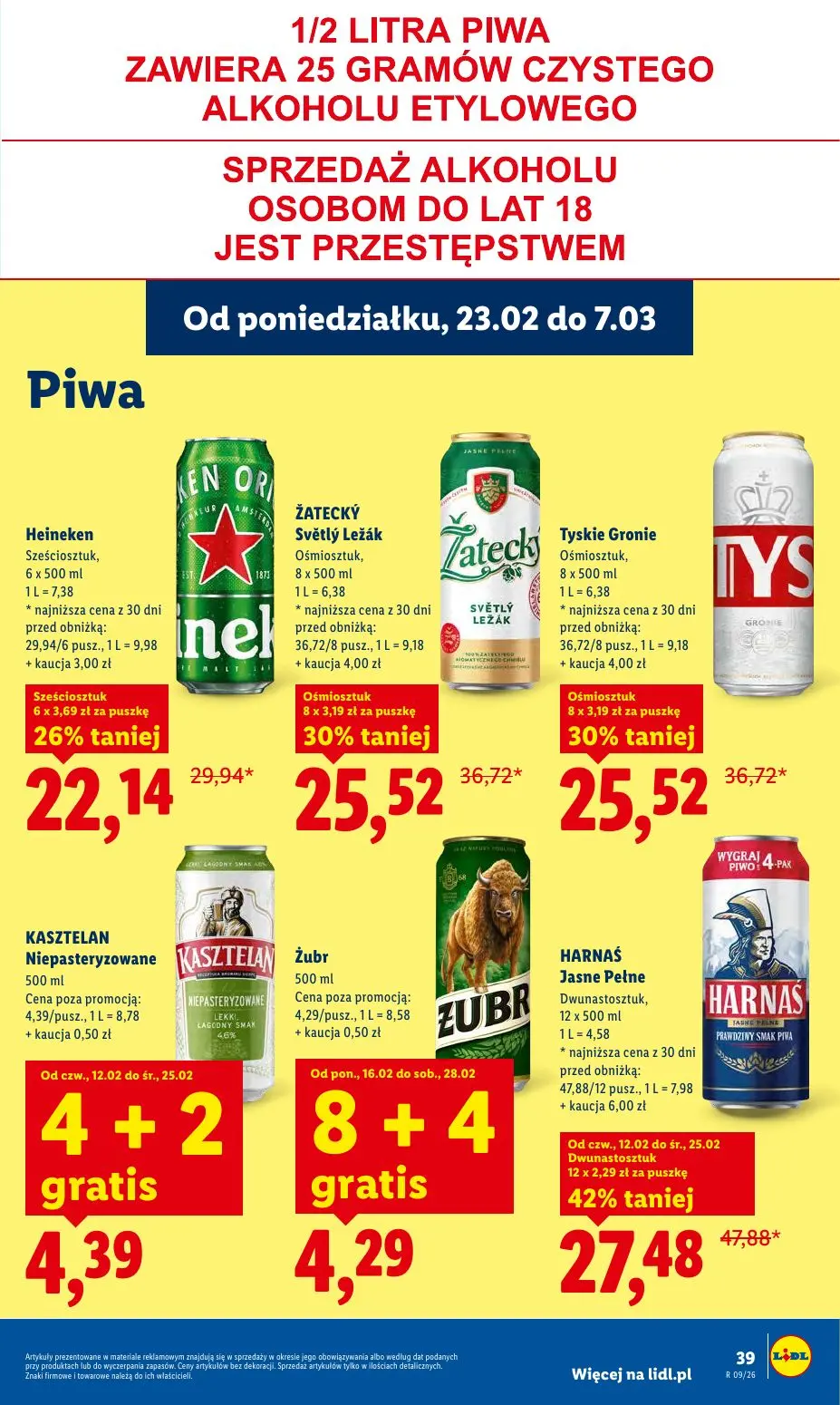gazetka promocyjna LIDL widoczna tylko w Suwałkach - Strona 39