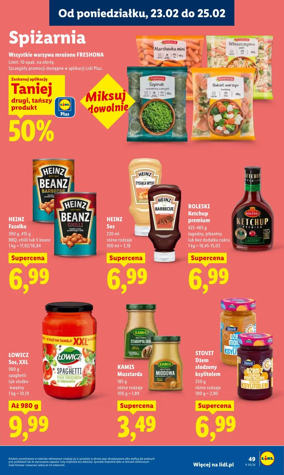 gazetka promocyjna LIDL widoczna tylko w Suwałkach - Strona 49