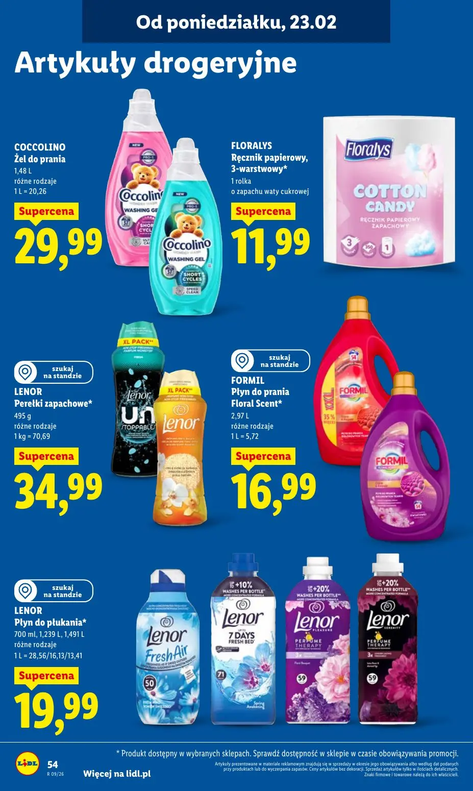 gazetka promocyjna LIDL widoczna tylko w Suwałkach - Strona 54