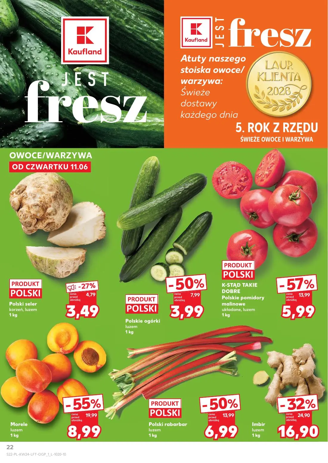 gazetka promocyjna Kaufland Jest fresz - Strona 22