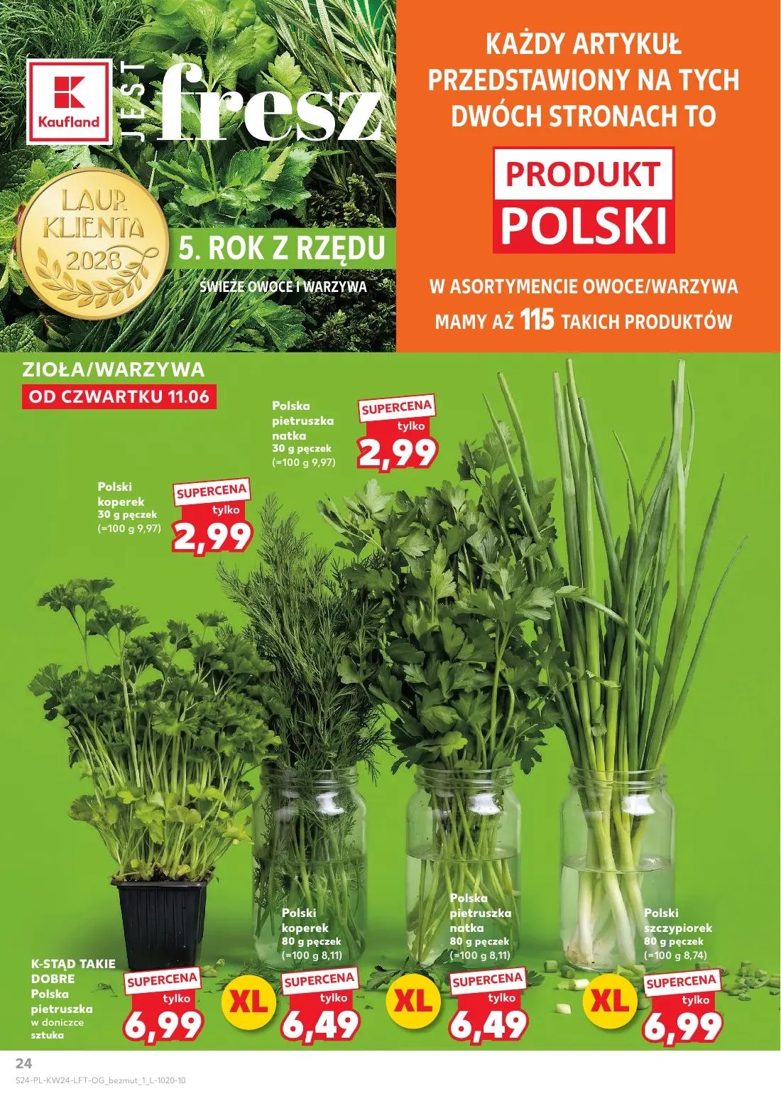 gazetka promocyjna Kaufland Jest fresz - Strona 24