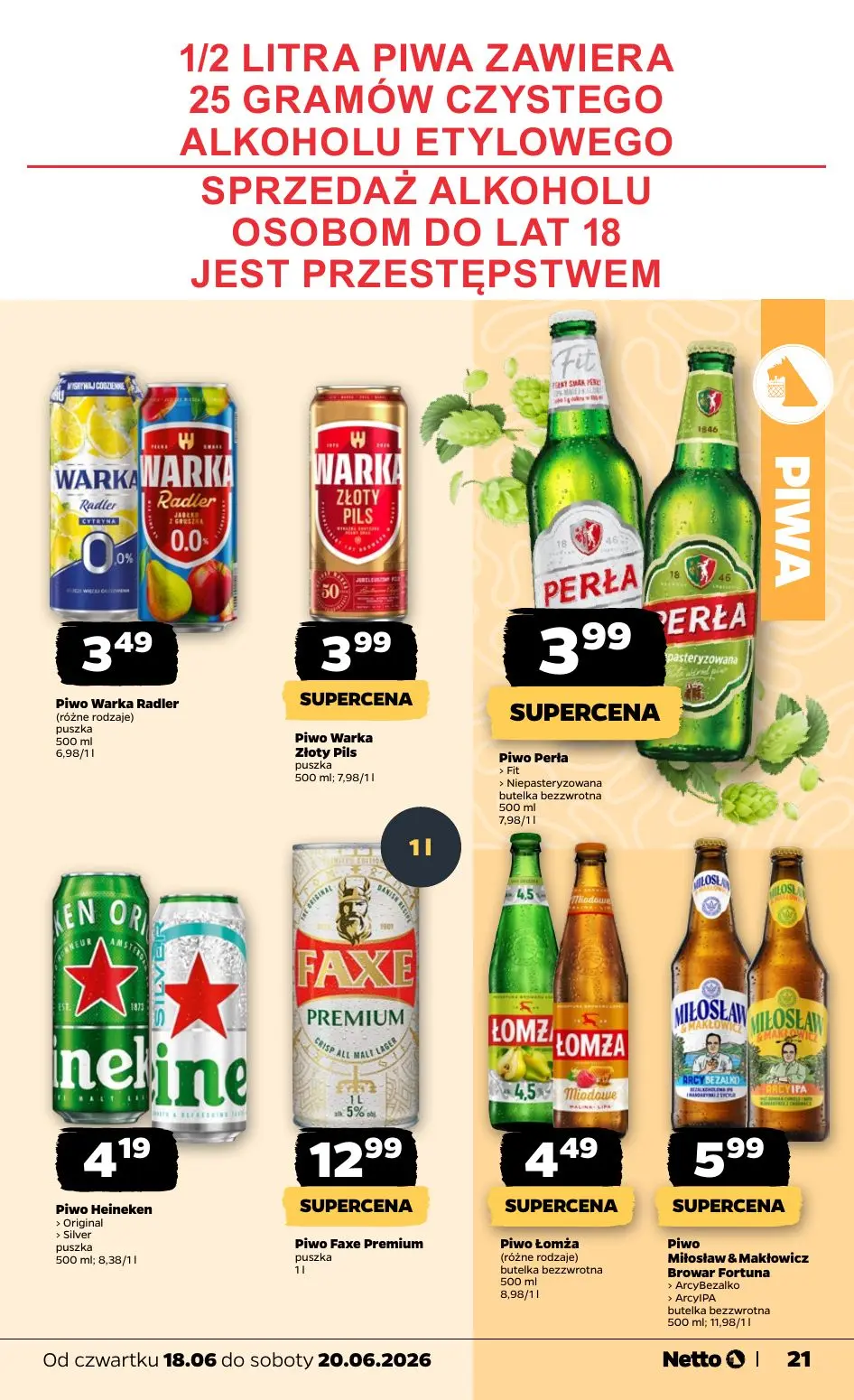 gazetka promocyjna NETTO  - Strona 21