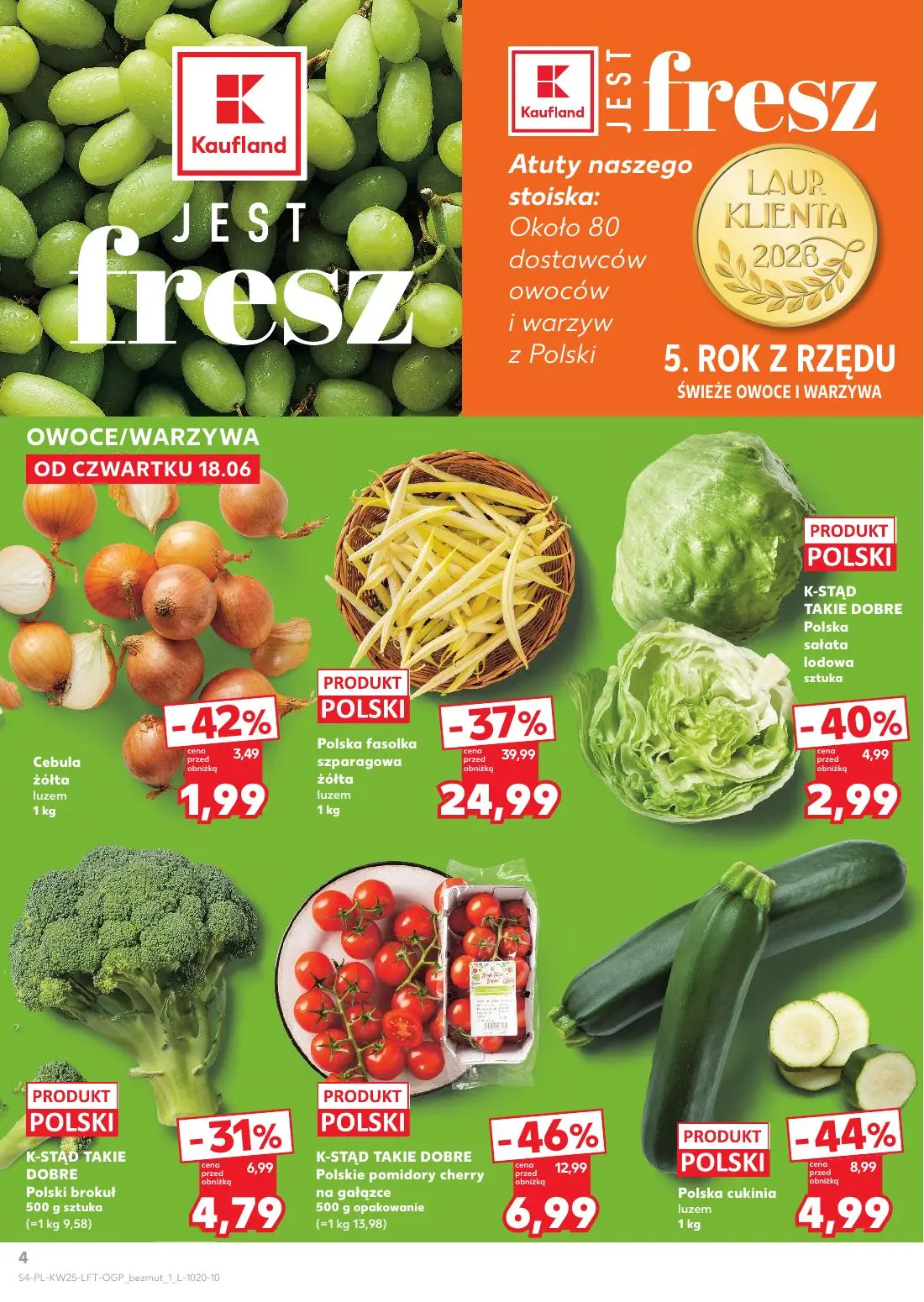 gazetka promocyjna Kaufland Jest fresz - Strona 4