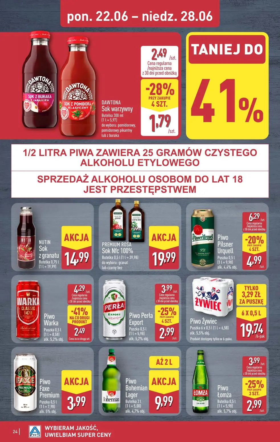gazetka promocyjna ALDI  - Strona 24
