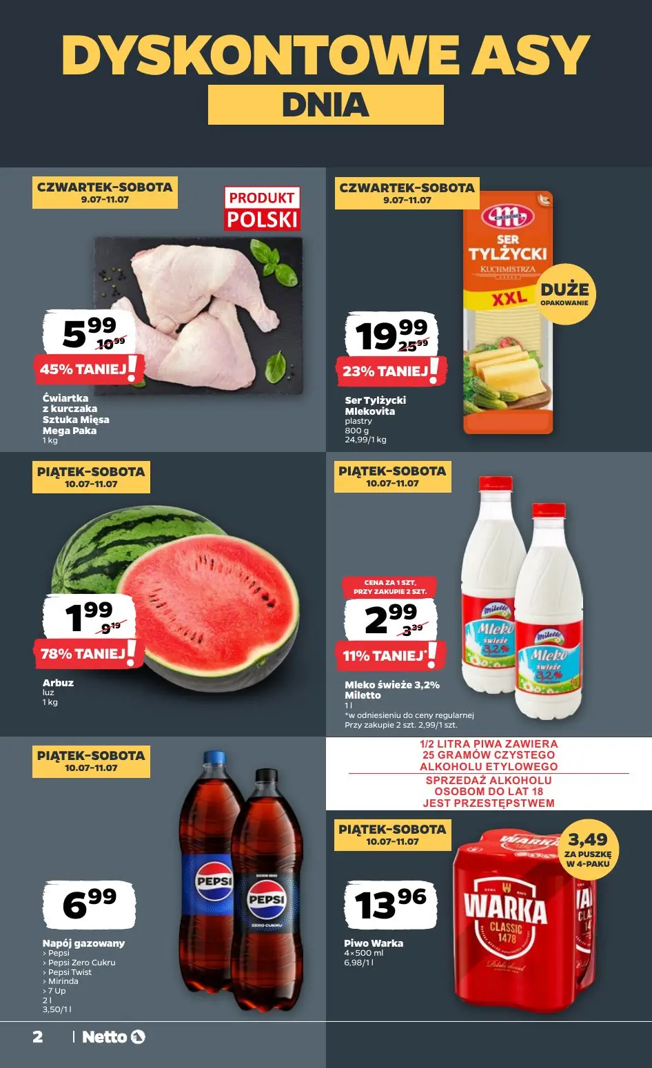 gazetka promocyjna NETTO Gazetka spożywcza - Strona 2