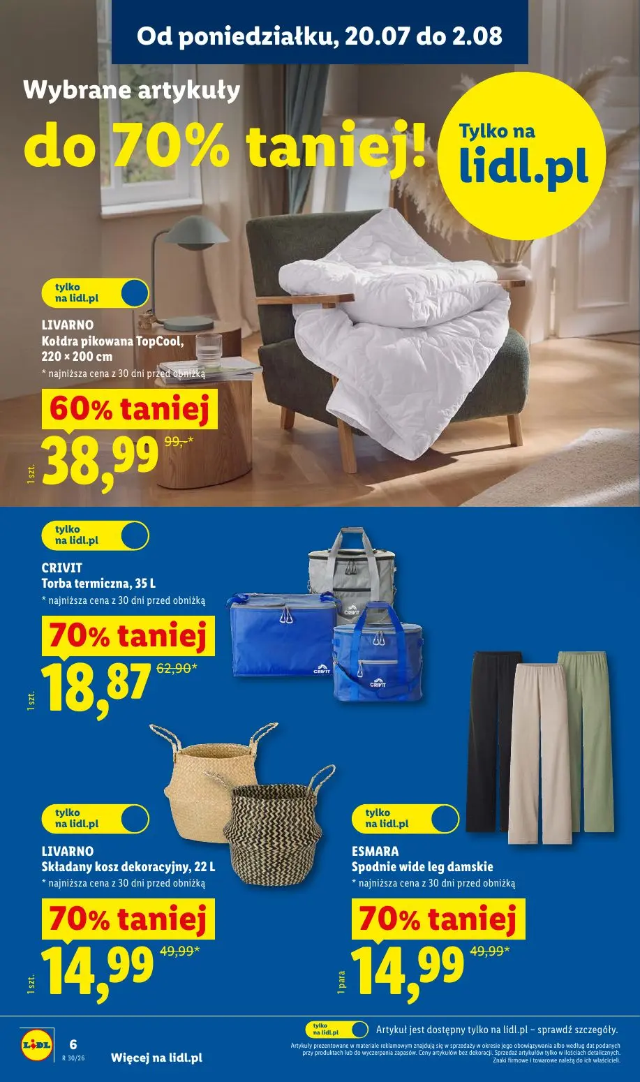 gazetka promocyjna LIDL Od poniedziałku - Strona 6