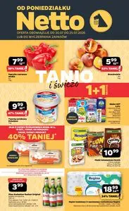 Gazetka promocyjna NETTO, ważna od 2026-07-20 do 2026-07-25.