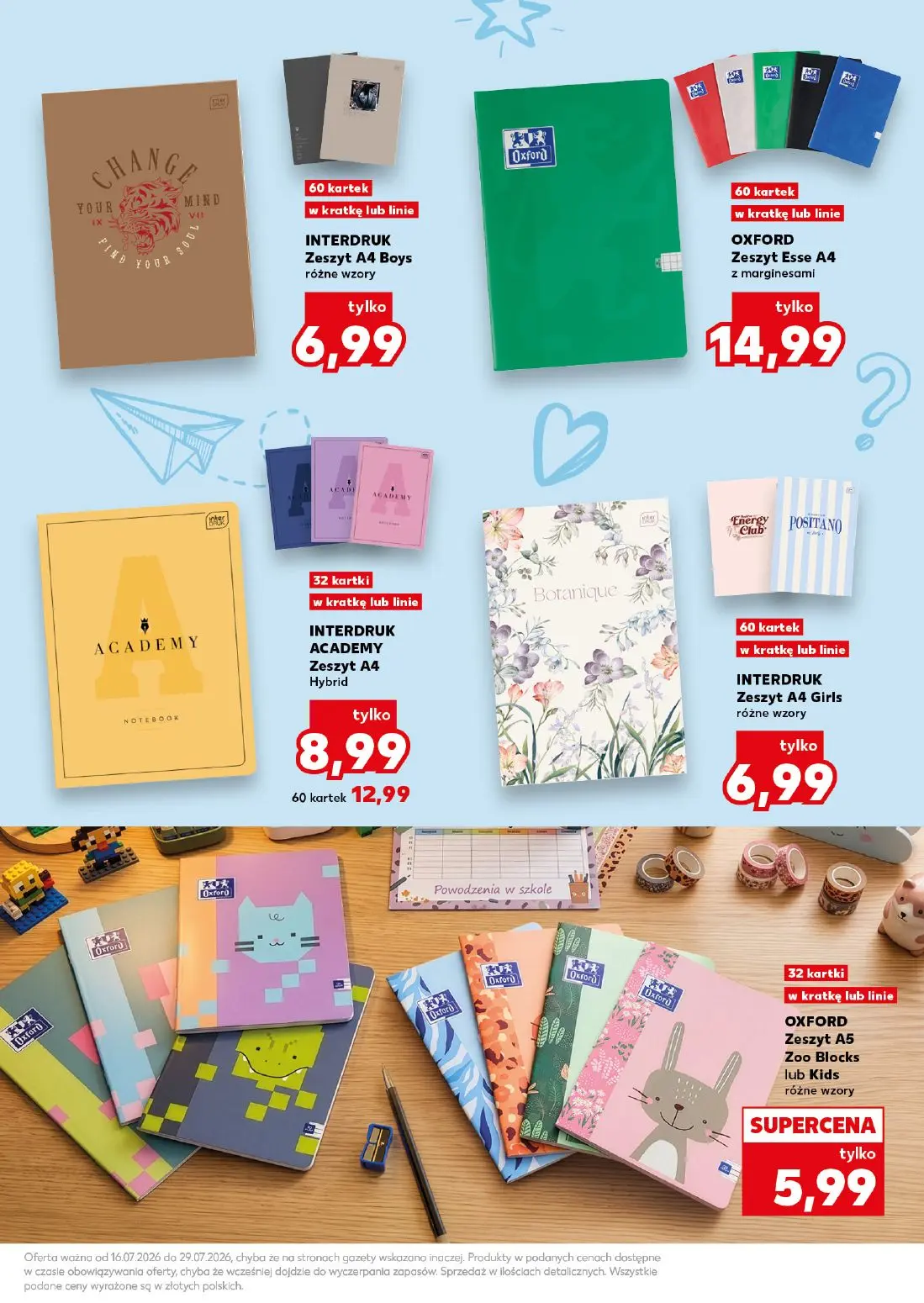 gazetka promocyjna Kaufland Szczęśliwego Nowego Roku Szkolnego - Strona 5