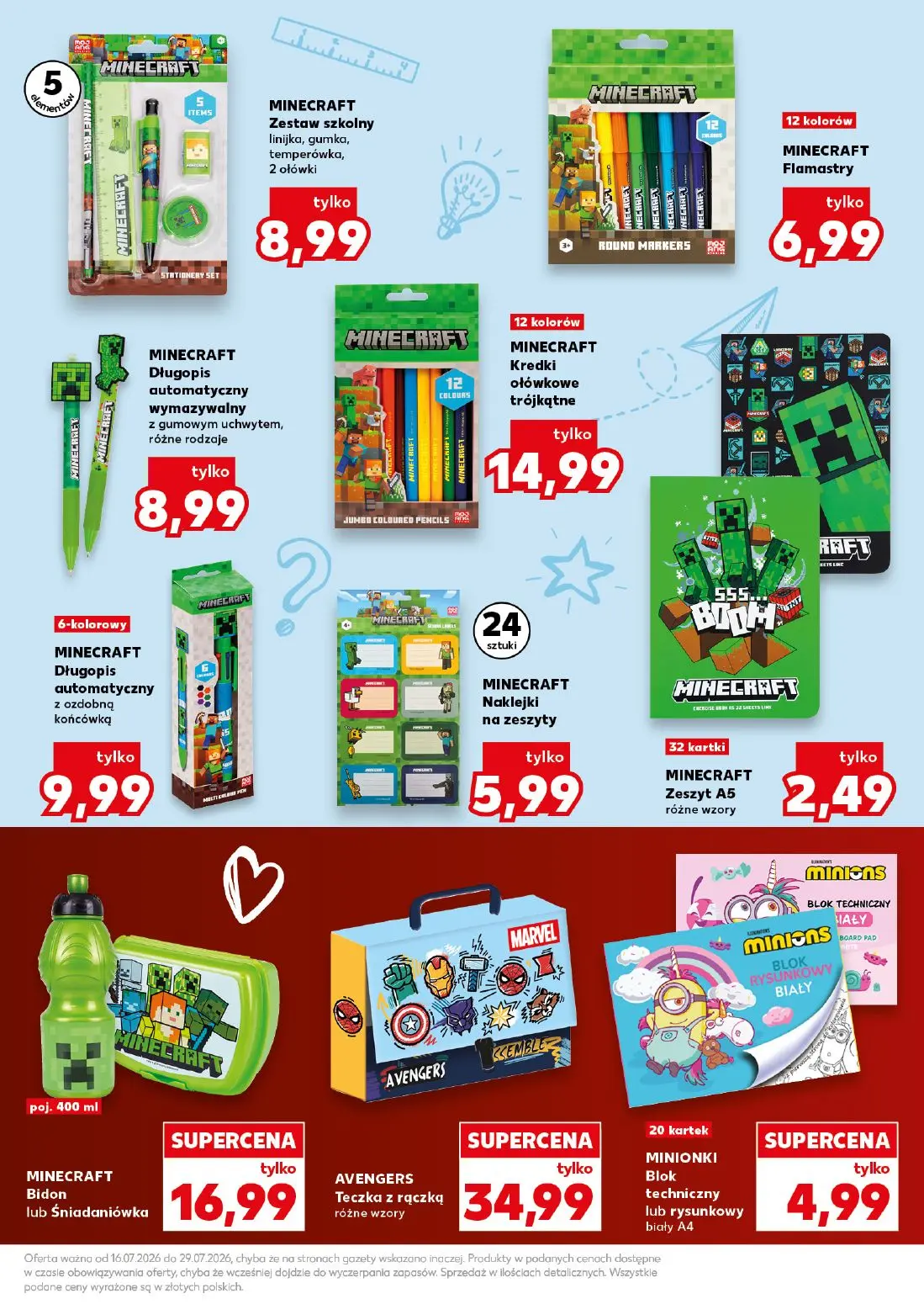 gazetka promocyjna Kaufland Szczęśliwego Nowego Roku Szkolnego - Strona 15