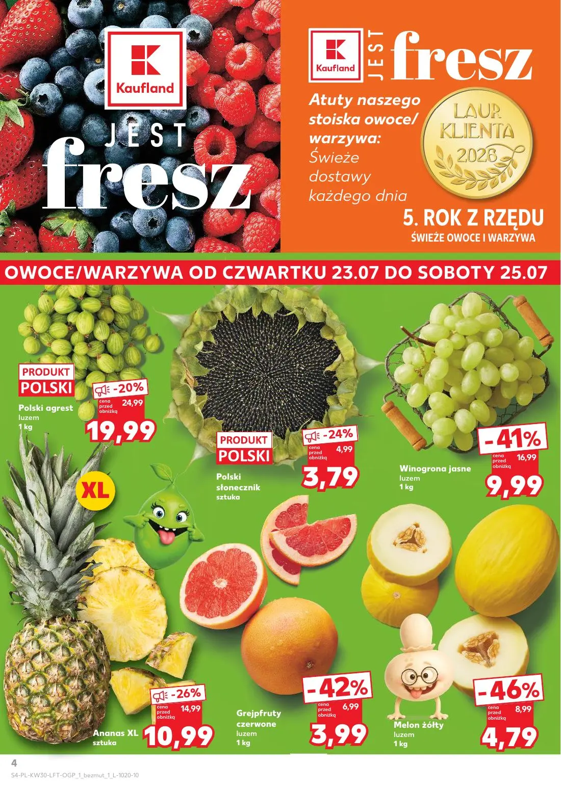 gazetka promocyjna Kaufland Jest fresz - Strona 4