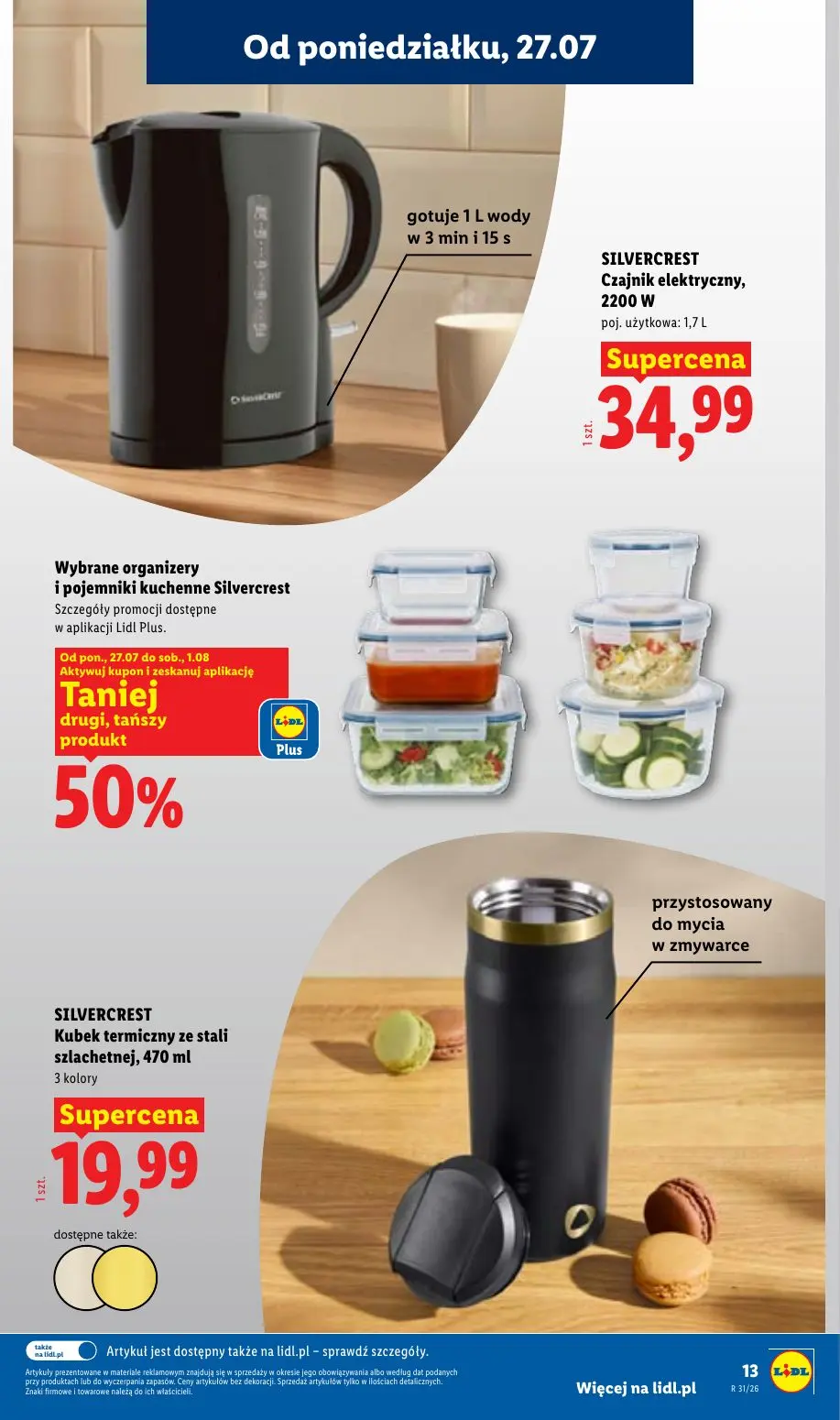 gazetka promocyjna LIDL Od poniedziałku - Strona 13