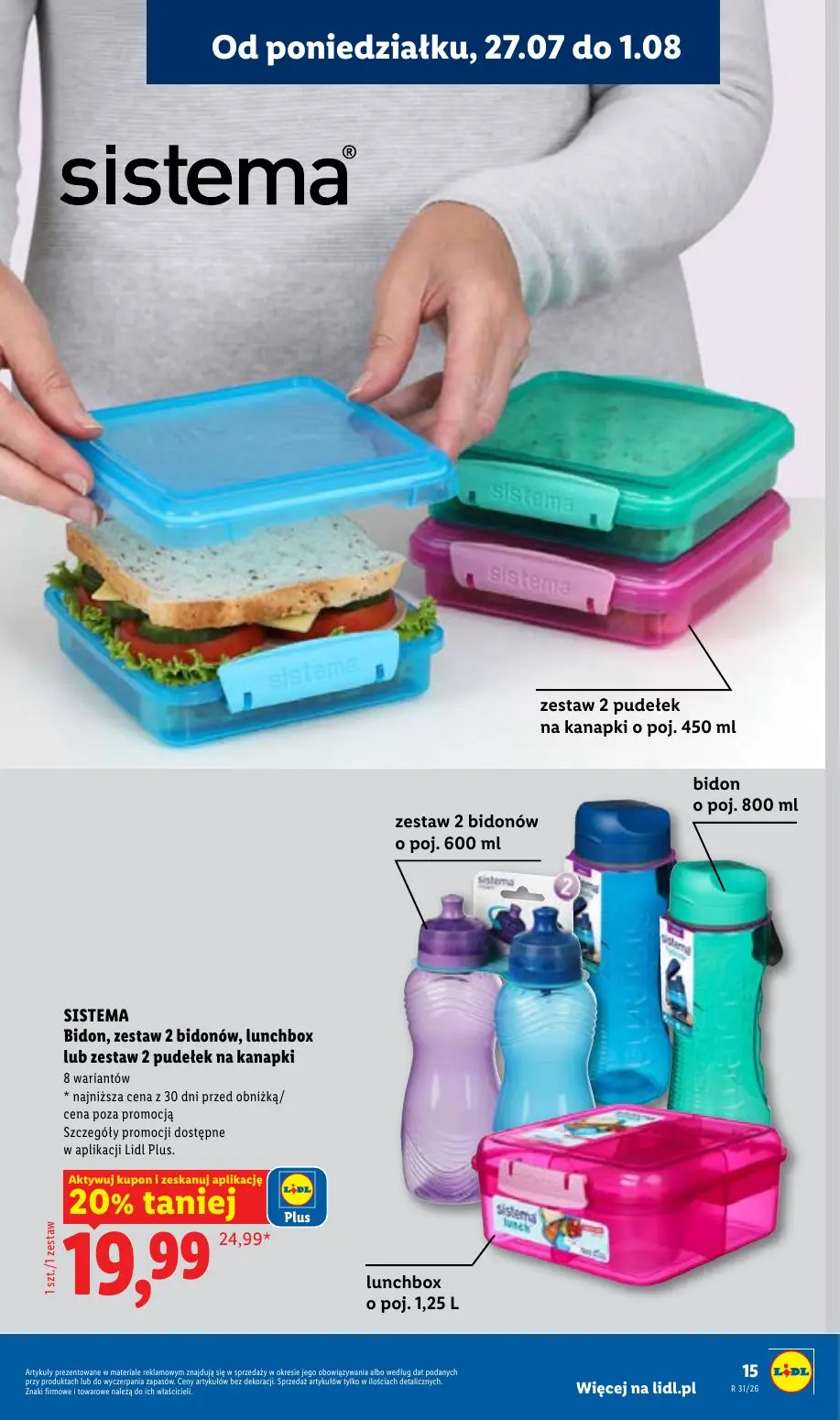 gazetka promocyjna LIDL Od poniedziałku - Strona 15