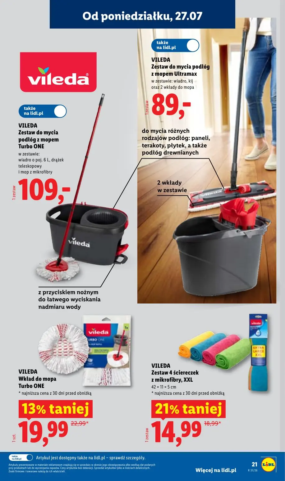 gazetka promocyjna LIDL Od poniedziałku - Strona 21