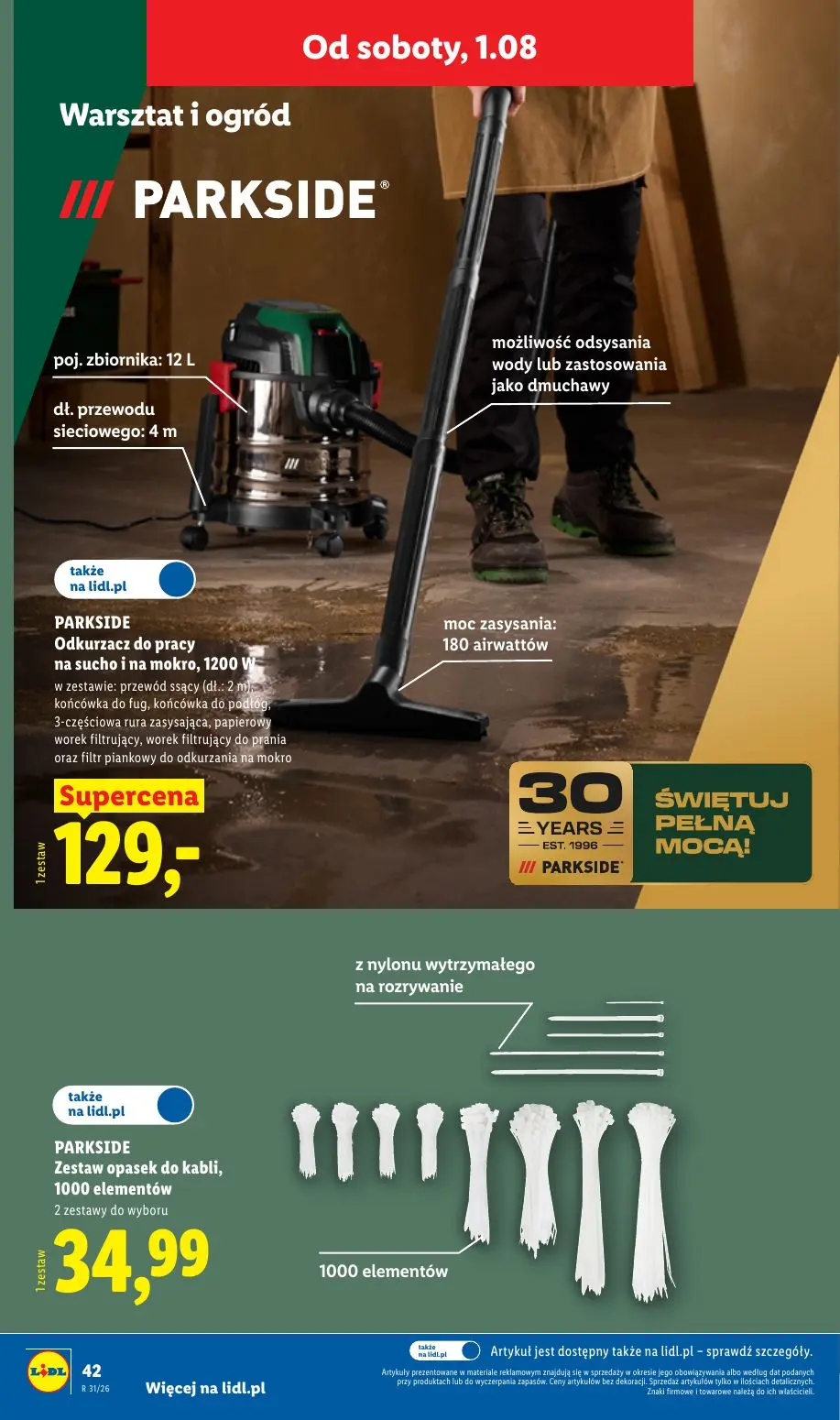 gazetka promocyjna LIDL Od poniedziałku - Strona 48