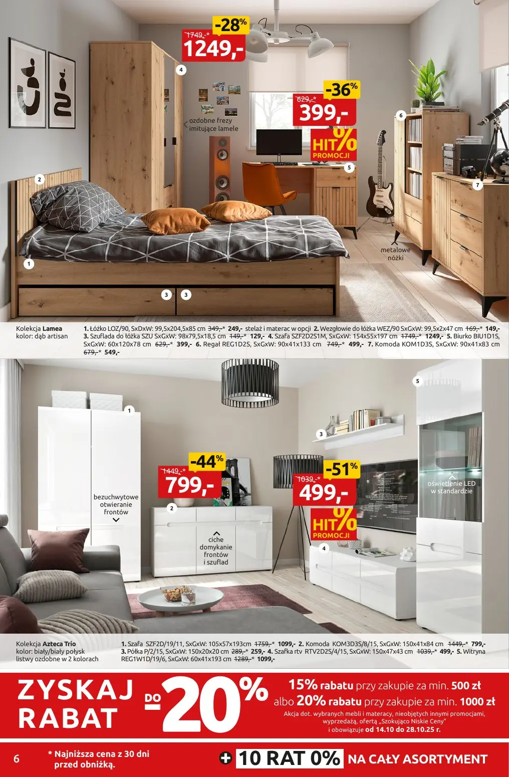 gazetka promocyjna Black Red White Jesienna rabatobranie - Strona 6