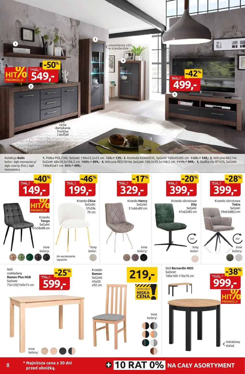 gazetka promocyjna Black Red White Jesienna rabatobranie - Strona 8