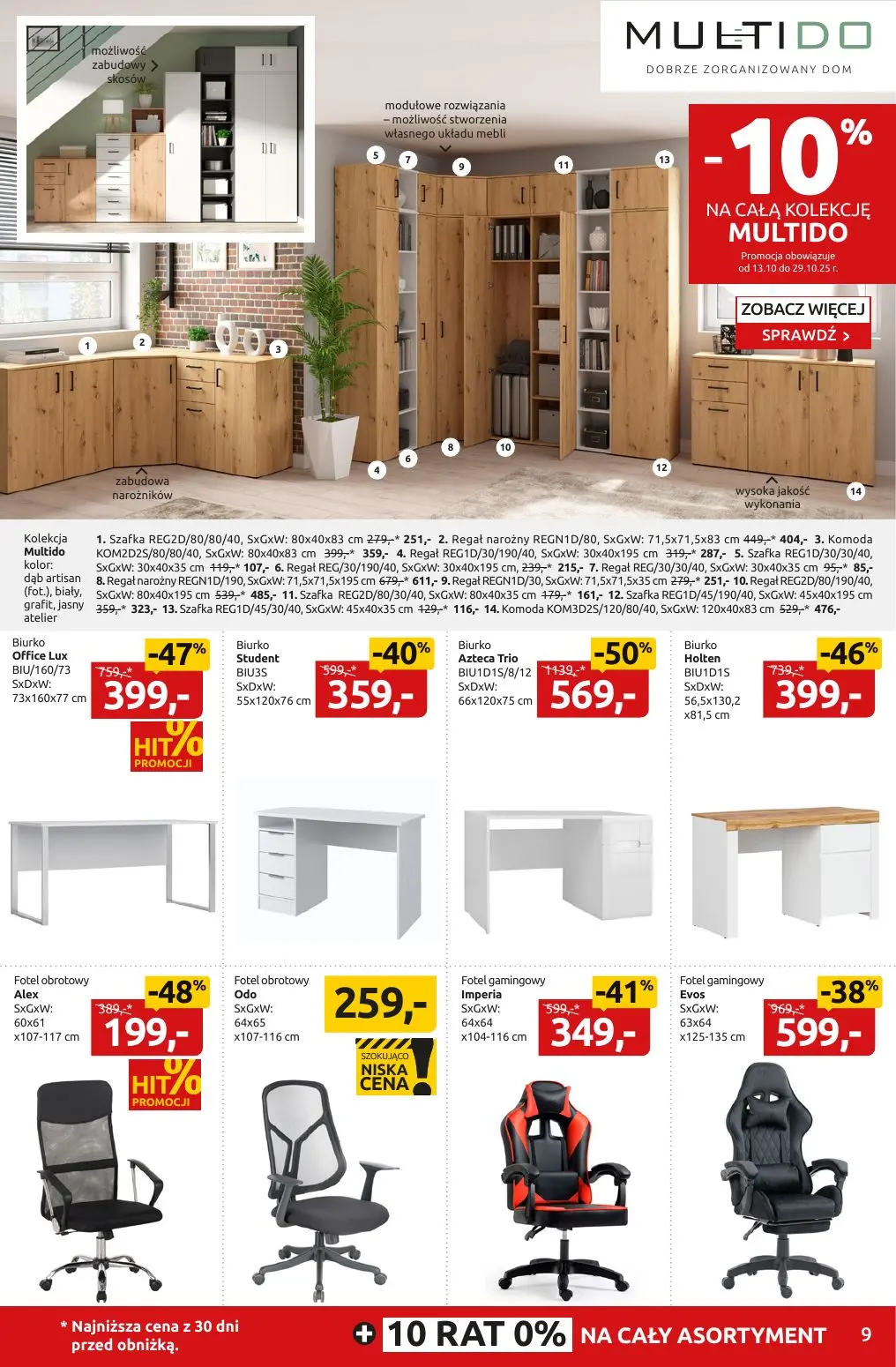 gazetka promocyjna Black Red White Jesienna rabatobranie - Strona 9