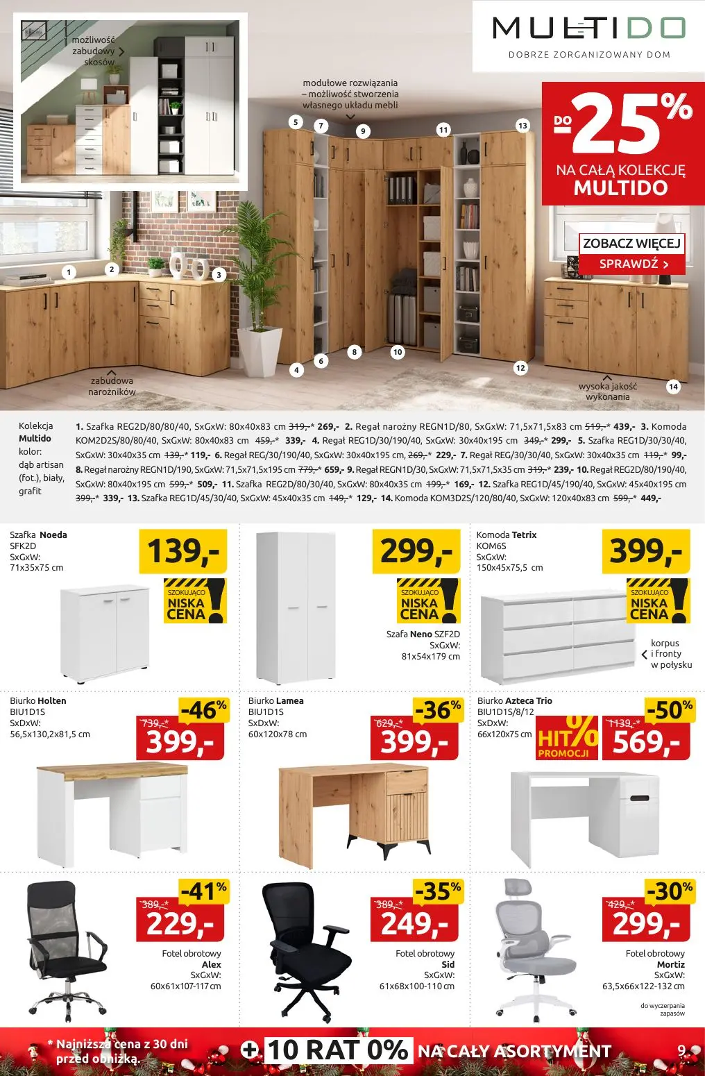 gazetka promocyjna Black Red White Magia Świątecznych Okazji do -50% - Strona 9