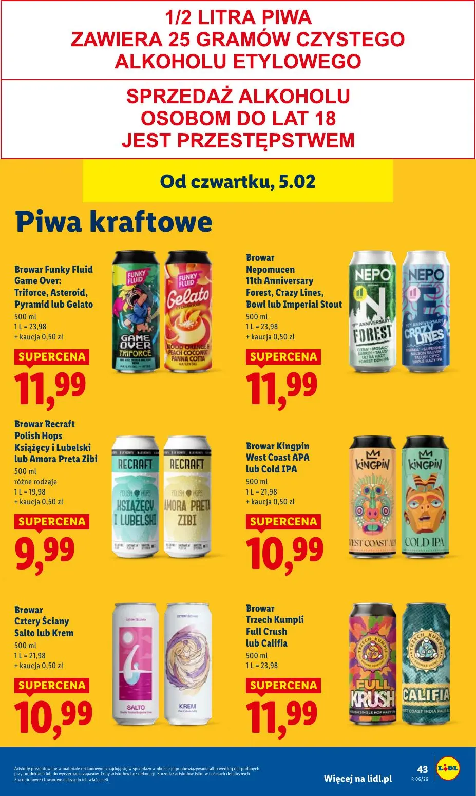 gazetka promocyjna LIDL  - Strona 47