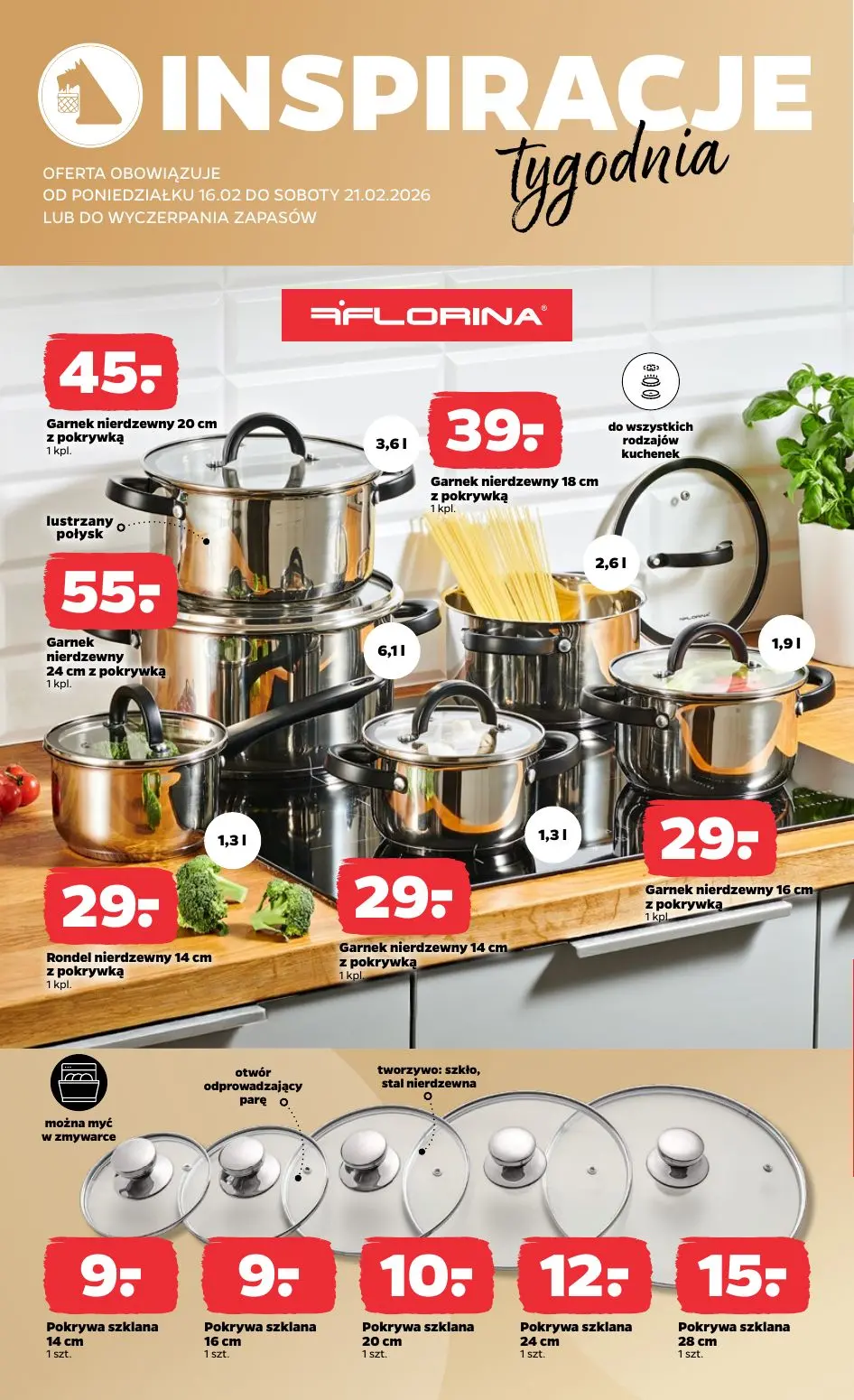 gazetka promocyjna NETTO Temat tygodnia: garnki nierdzewne - Strona 2