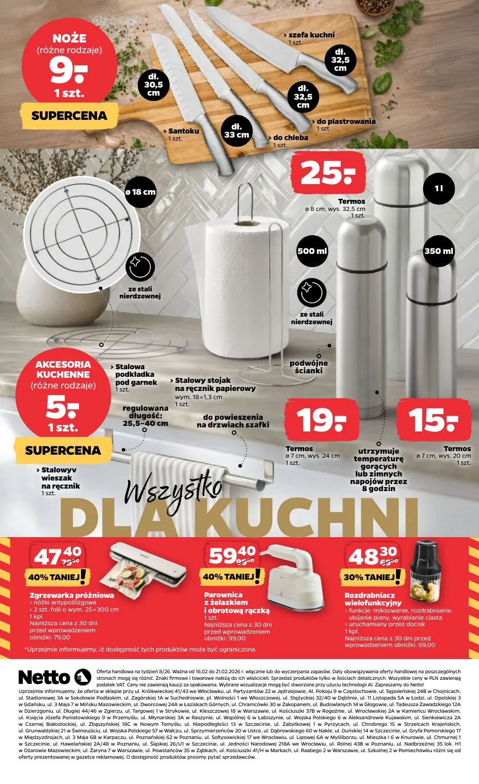 gazetka promocyjna NETTO Temat tygodnia: garnki nierdzewne - Strona 3