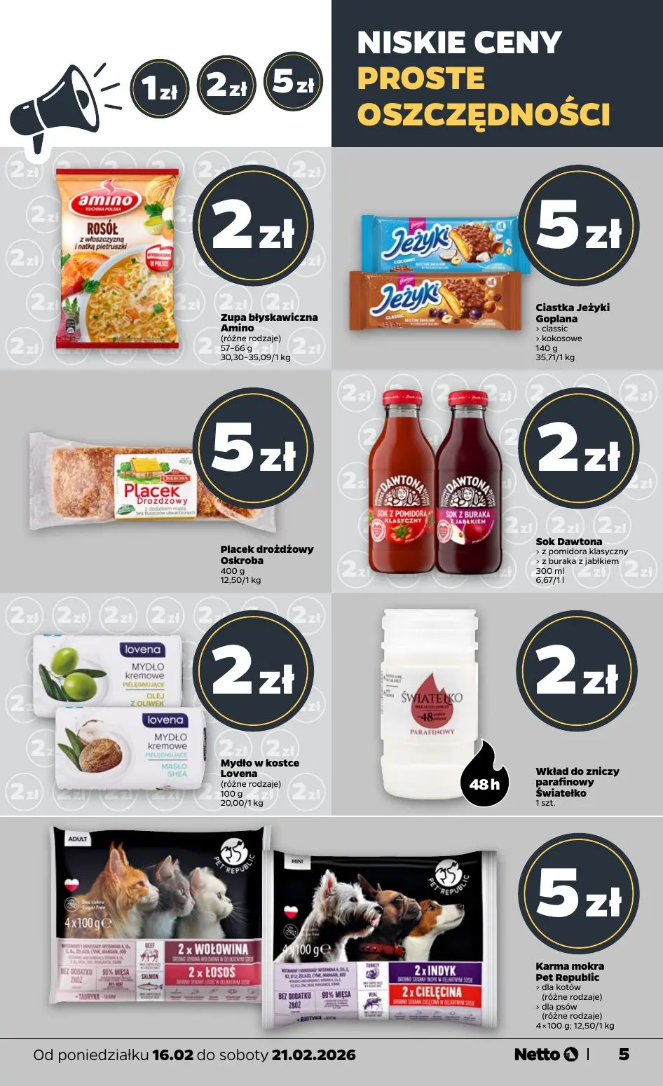 gazetka promocyjna NETTO Od poniedziałku - Strona 5