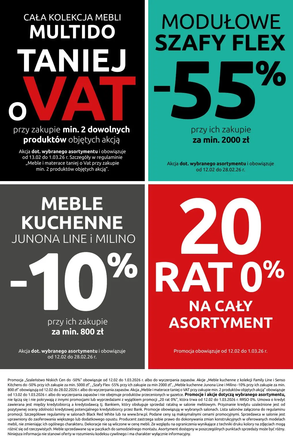gazetka promocyjna Black Red White Szaleństwo Niskich Cen do -50% - Strona 6