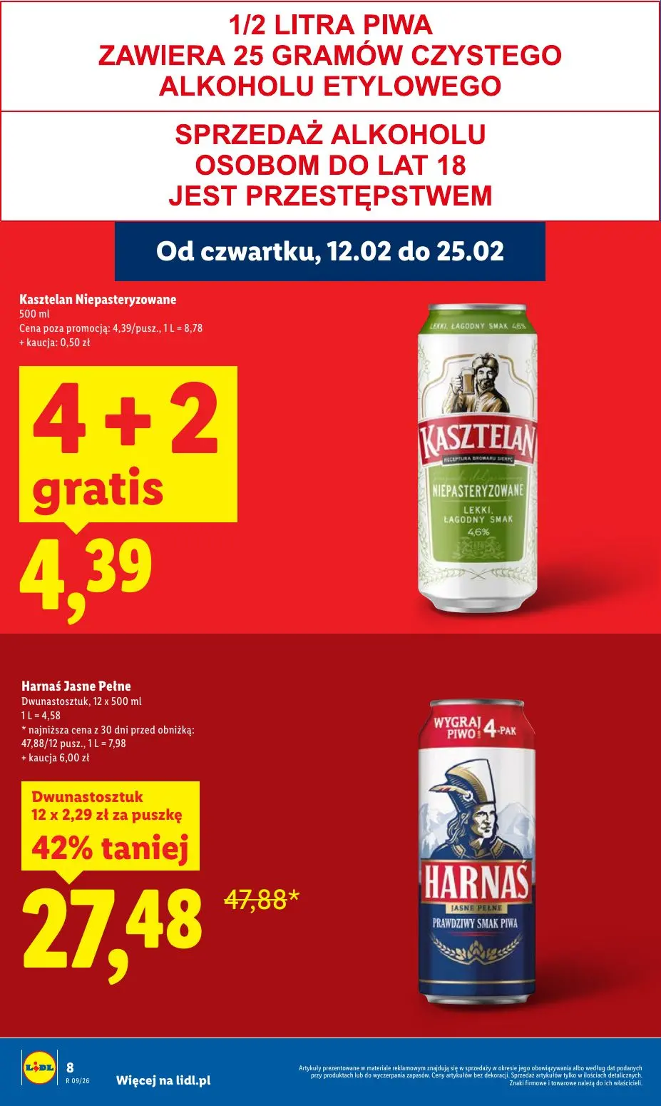 gazetka promocyjna LIDL tylko Rzeszów - Strona 8