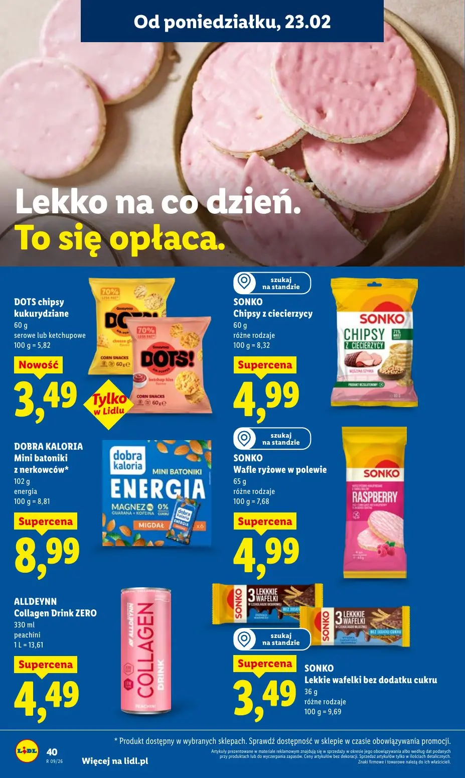 gazetka promocyjna LIDL tylko Rzeszów - Strona 40