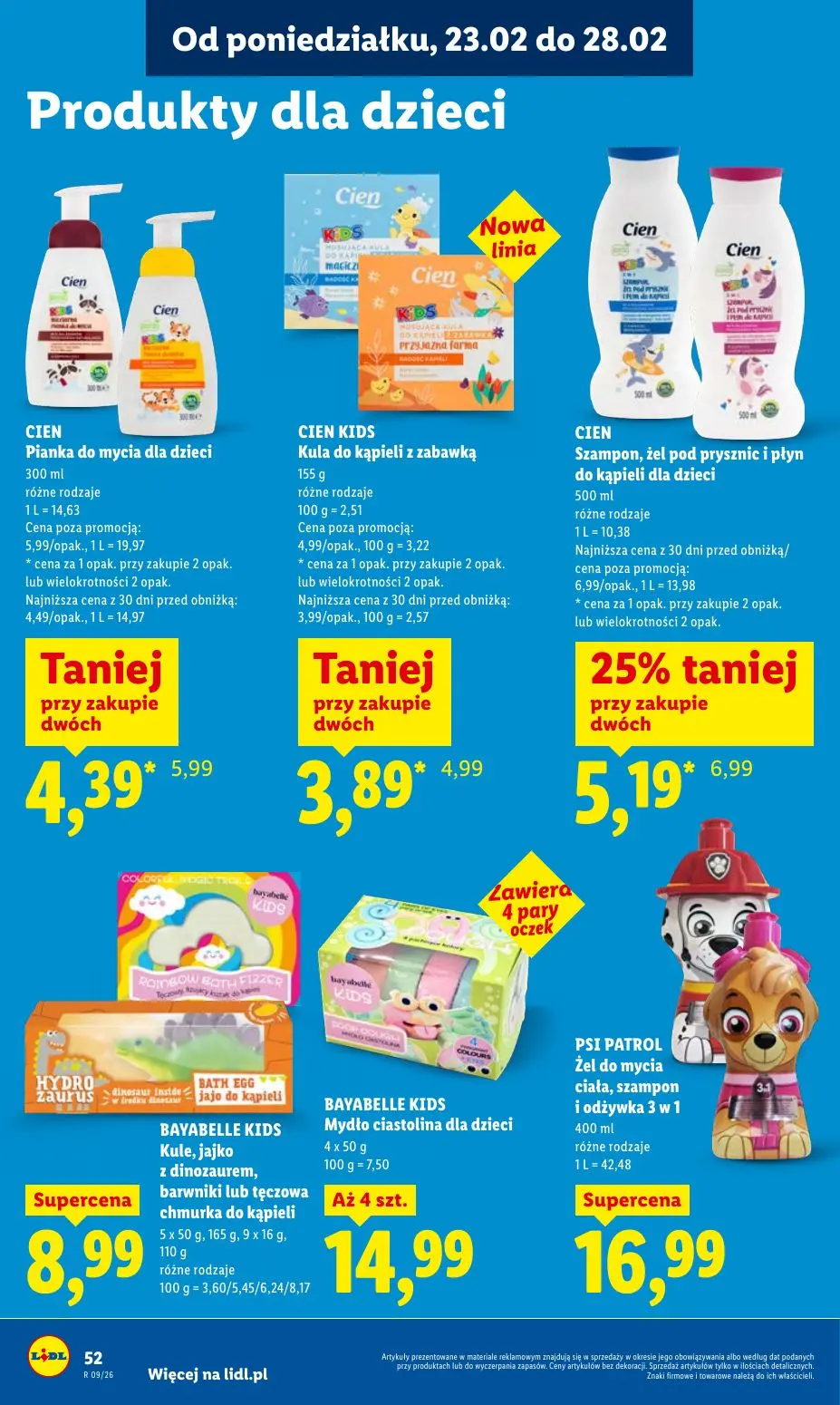 gazetka promocyjna LIDL tylko Rzeszów - Strona 52