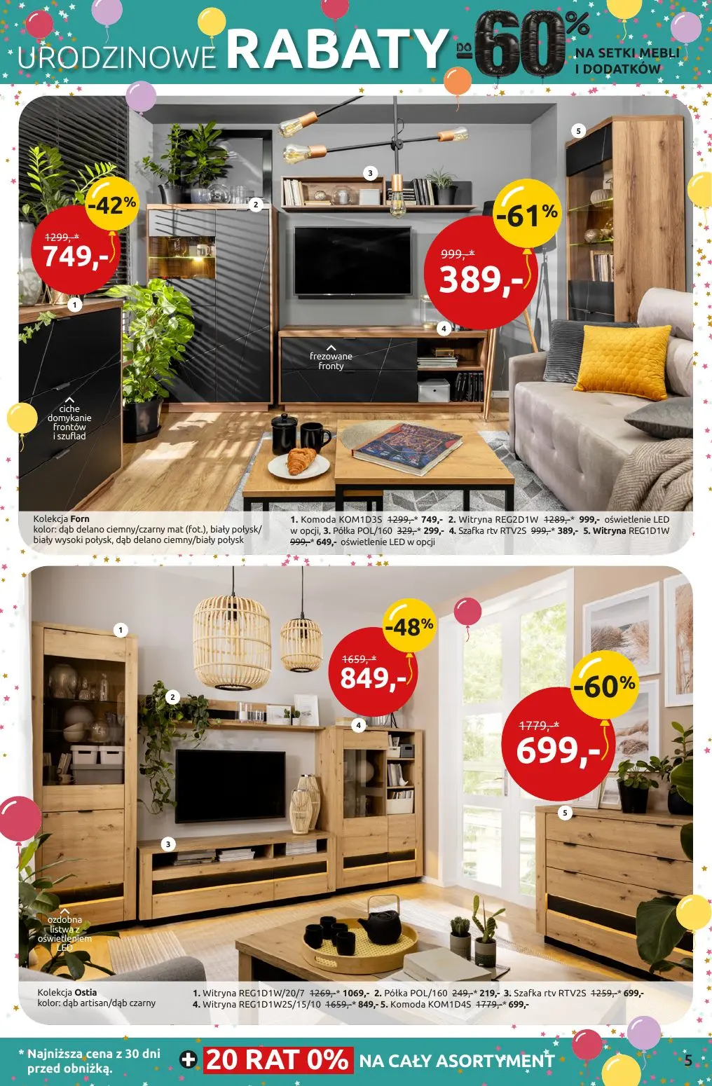 gazetka promocyjna Black Red White Urodzinowe rabaty do -60%! - Strona 5