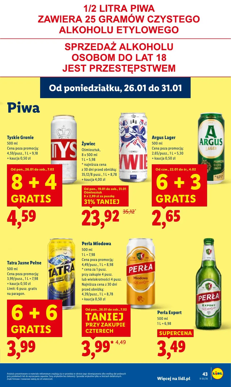 gazetka promocyjna LIDL  - Strona 43