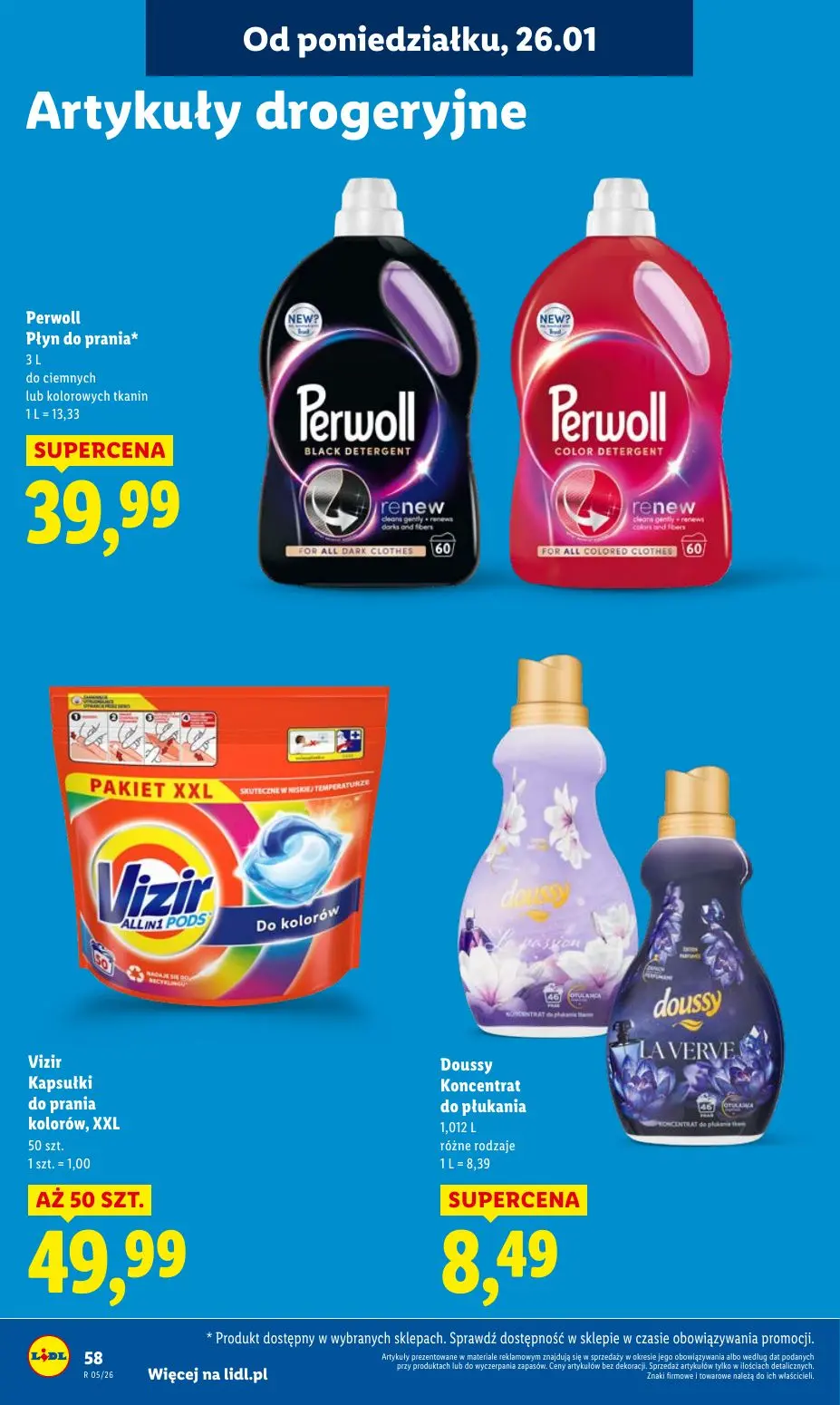 gazetka promocyjna LIDL  - Strona 58
