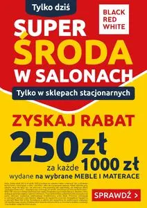 Gazetka promocyjna Black Red White, ważna od 2026-04-01 do 2027-04-01.