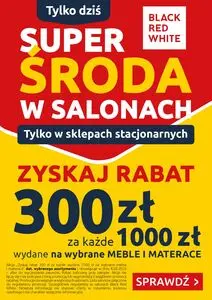 Gazetka promocyjna Black Red White, ważna od 2026-04-08 do 2027-04-08.