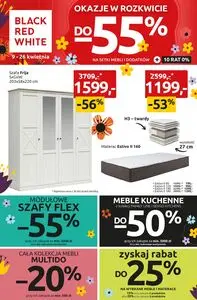 Gazetka promocyjna Black Red White, ważna od 2026-04-09 do 2027-04-26.